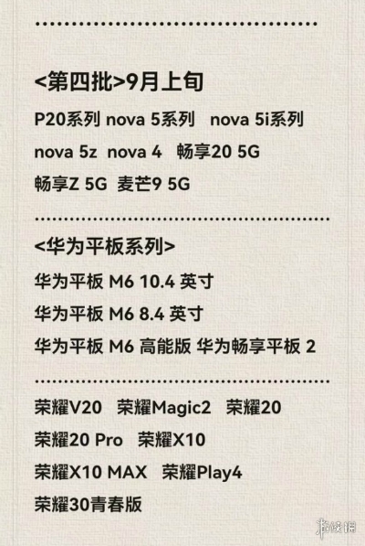 鴻蒙3.0系統(tǒng)正式版推送時(shí)間表 鴻蒙3.0各批次升級(jí)機(jī)型名單